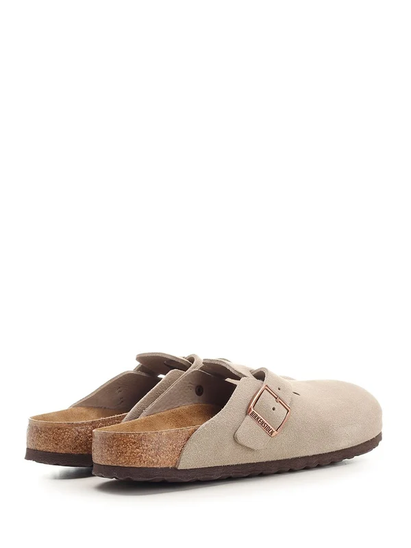 Boston Suede Mule Slides - Image 3