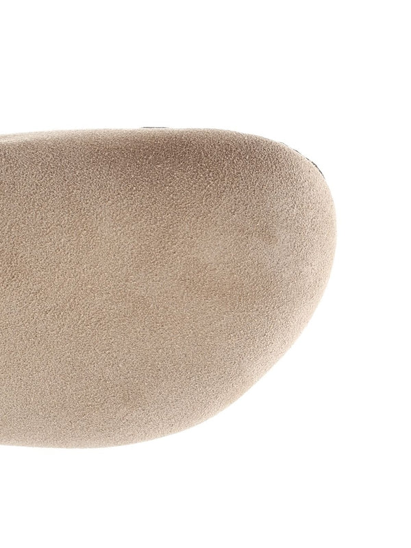 Boston Suede Mule Slides - Image 4
