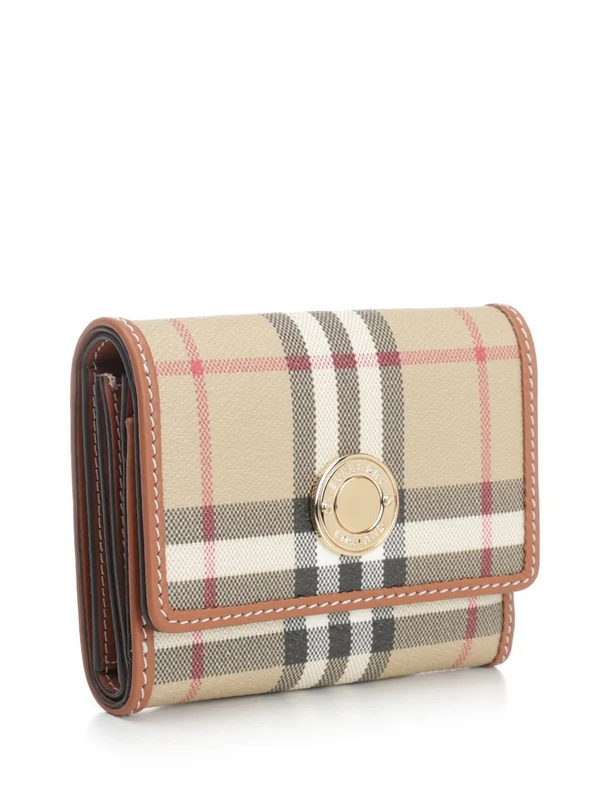 Classic Check Pattern Wallet - Image 2