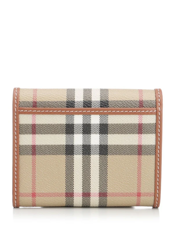 Classic Check Pattern Wallet - Image 3