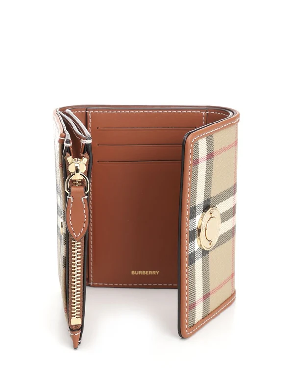 Classic Check Pattern Wallet - Image 4