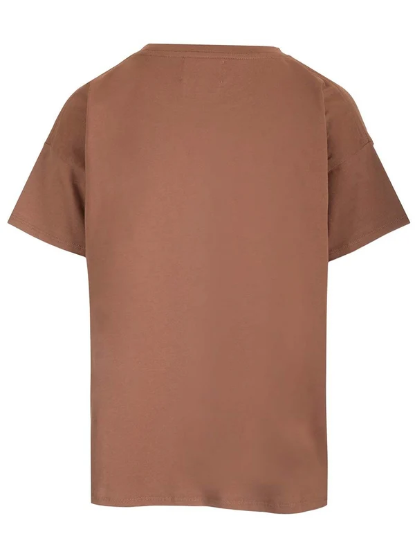 Boxy Fit Cotton Short Sleeve T-shirt - Image 2