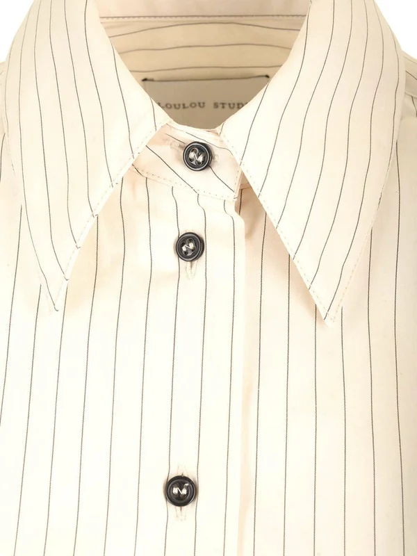 Striped Cotton Shirt - Image 3