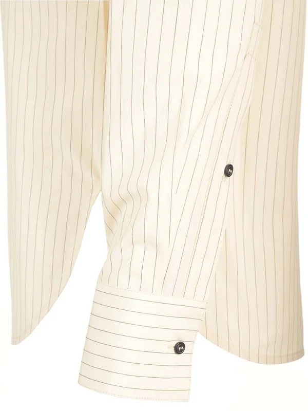 Striped Cotton Shirt - Image 4