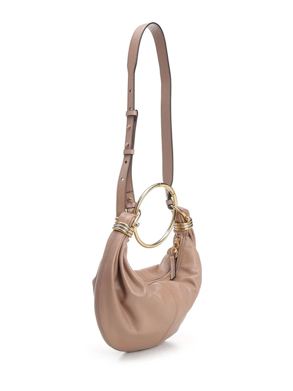 Bracelet Small Leather Hover Shoulder Bag - Image 2