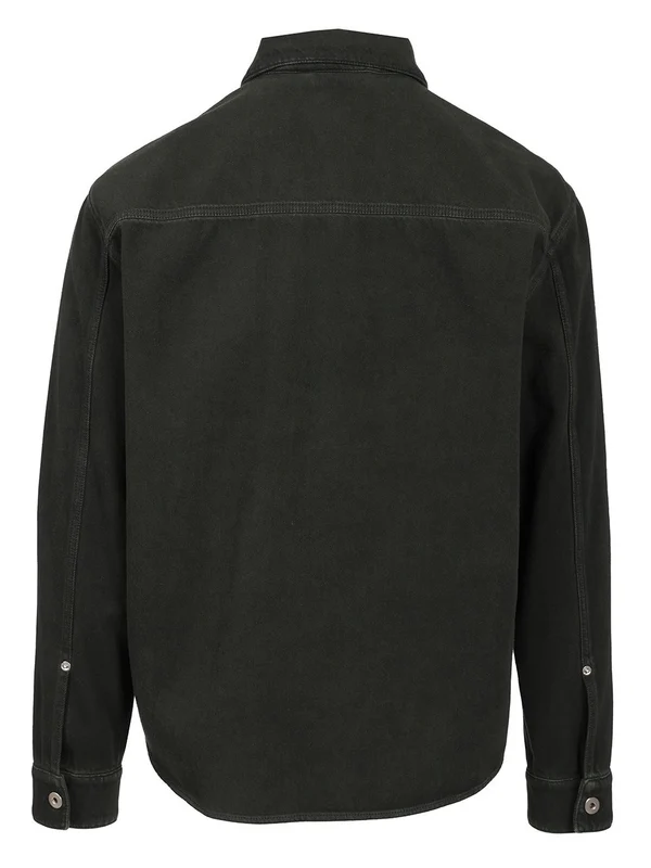 Patch Pocket Denim Shirt - Image 2