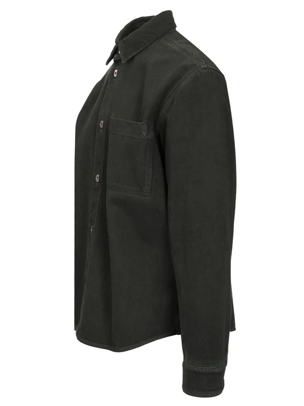 Patch Pocket Denim Shirt - Image 3
