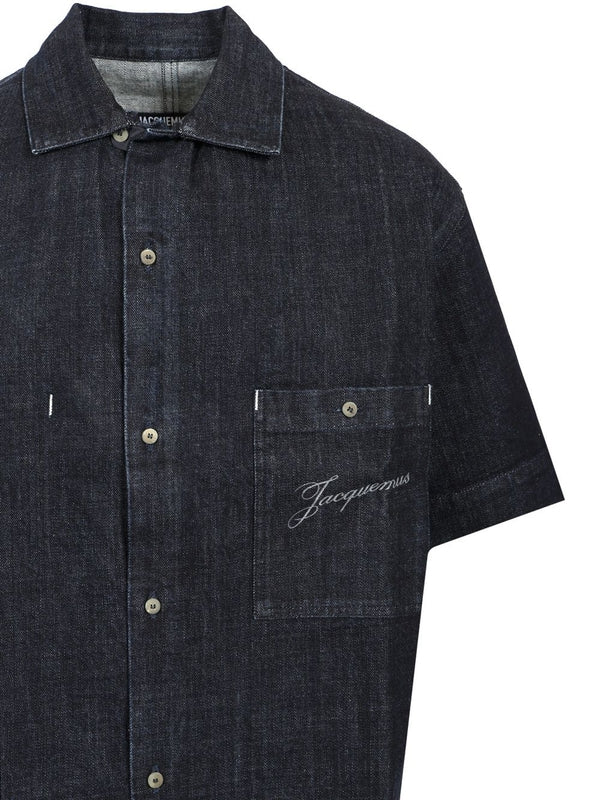 De-nimes Aloe Denim Short Sleeve Shirt - Image 3