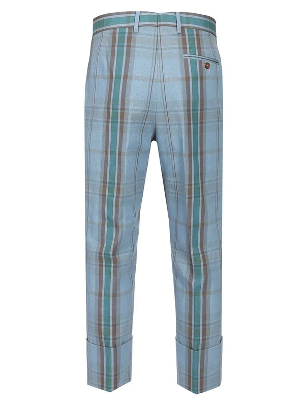 Crop George Cotton Linen Pants - Image 2