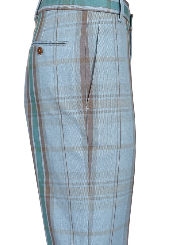 Crop George Cotton Linen Pants - Image 5