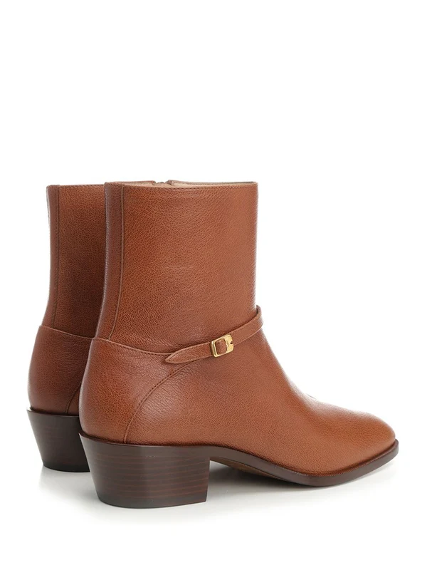Pat Leather Ankle Boots - Image 3
