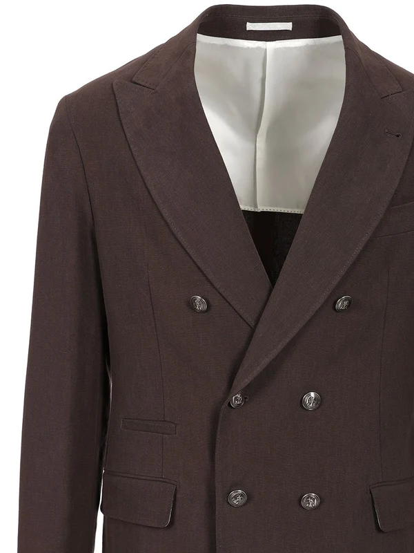 Leisure Fit Linen Suit - Image 3