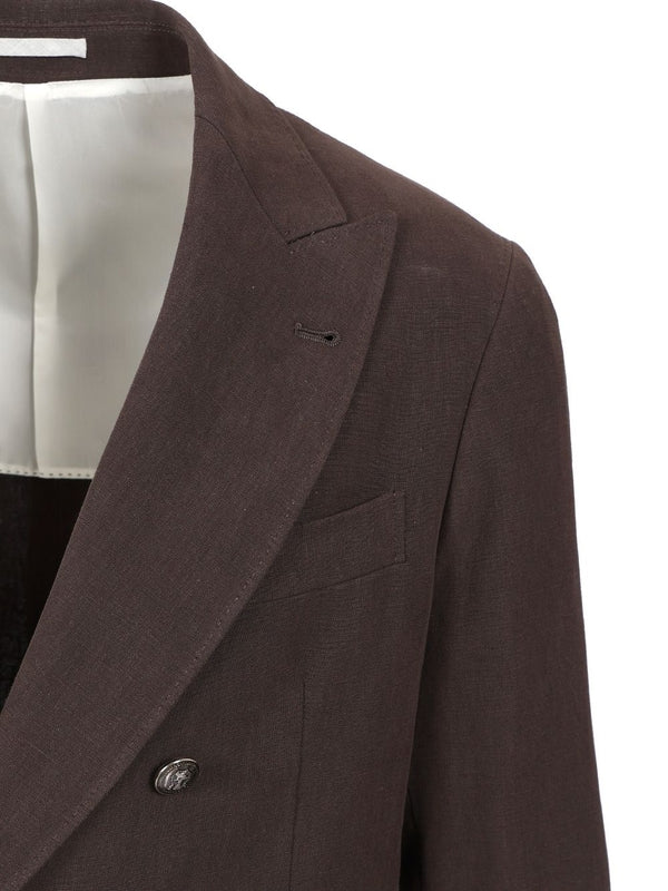 Leisure Fit Linen Suit - Image 4