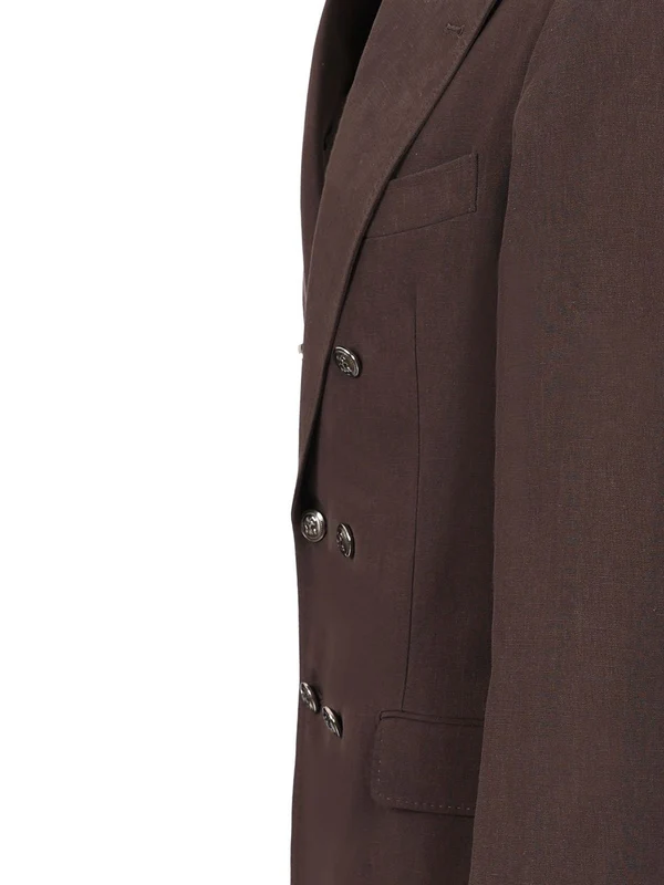 Leisure Fit Linen Suit - Image 5