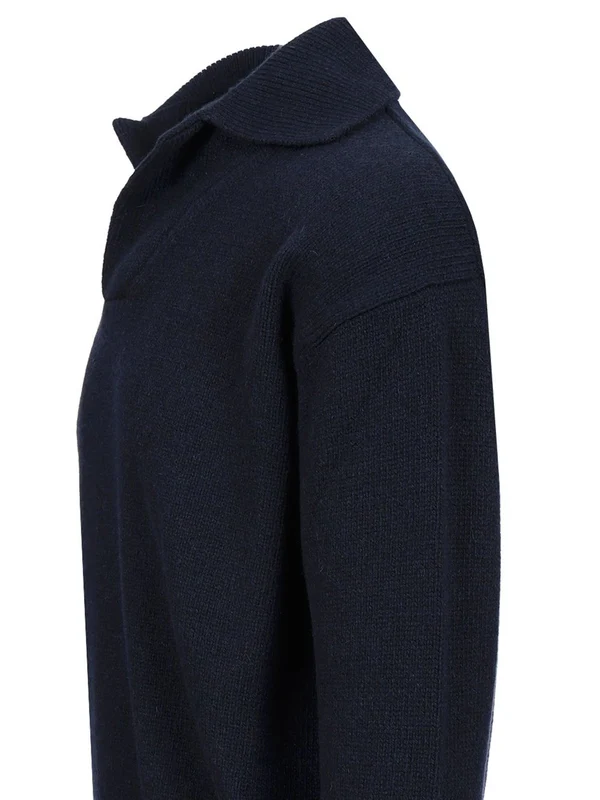 Cashmere Wool Polo Shirt - Image 3