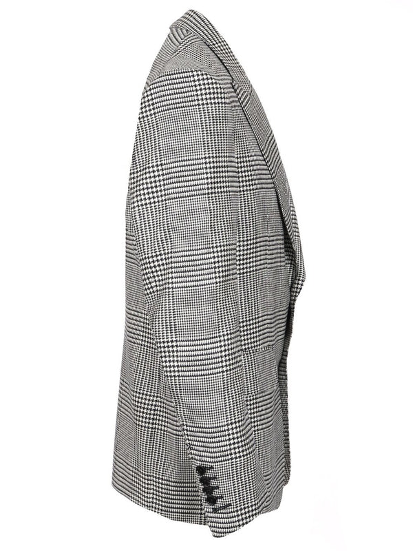 Silk Wool Tailored Jacket - Image 3