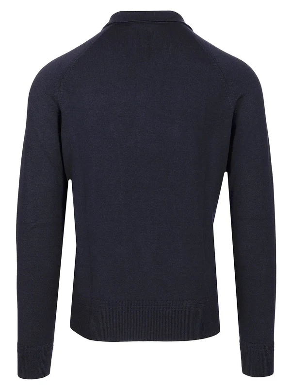 Wool Silk Polo Shirt - Image 2