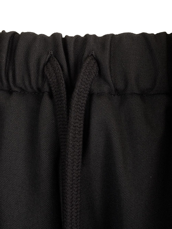 Wool Crepe Banding Trousers - Image 4