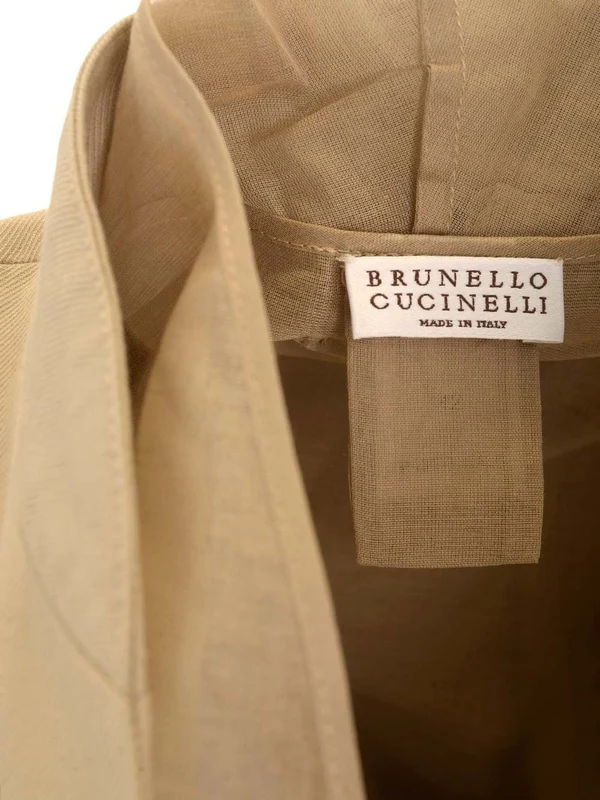 Belted Cotton Linen Vest - Image 4