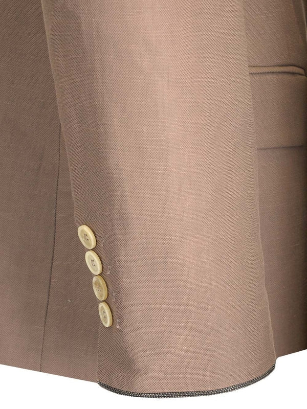 Double Linen Twill Tailored Jacket - Image 5