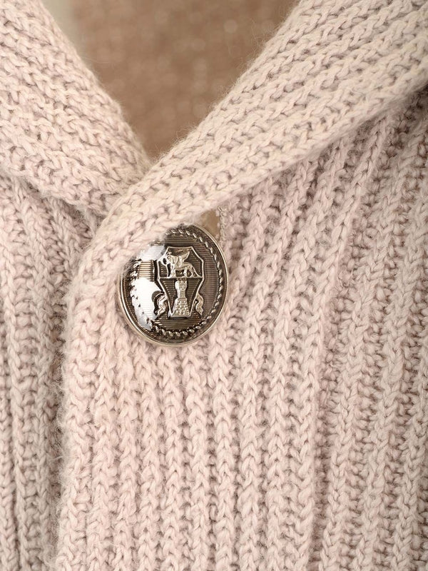English Ribbed Cotton Cardigan - Image 4