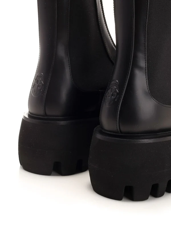 Sofa Leather Chelsea Boots - Image 5