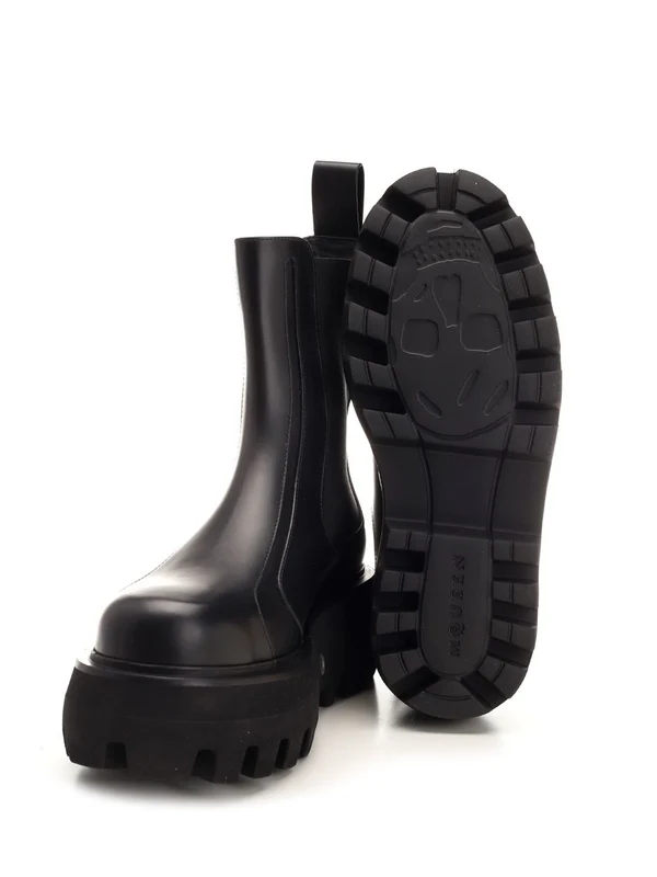 Sofa Leather Chelsea Boots - Image 6