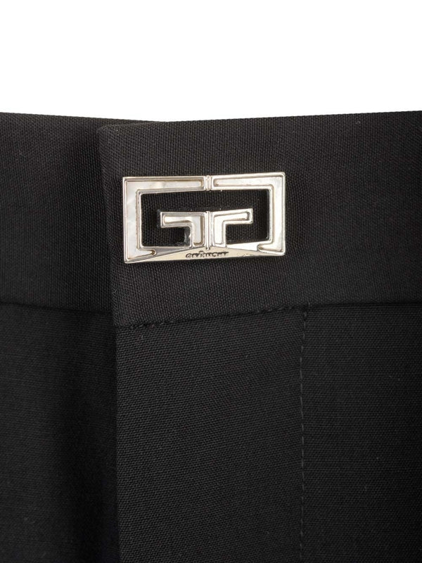 Slim Fit Wool Tailored Pants - Image 4