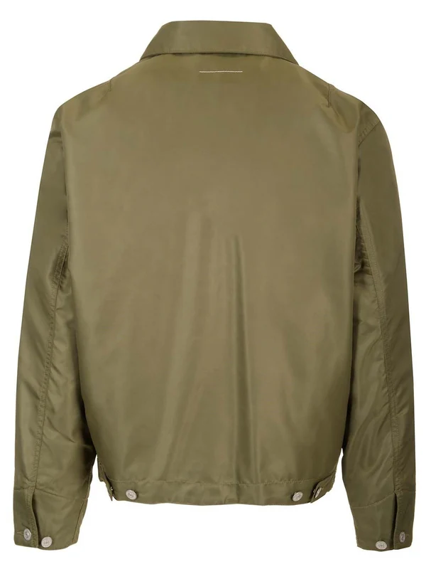 Embroidered Logo Windbreaker Jacket - Image 2