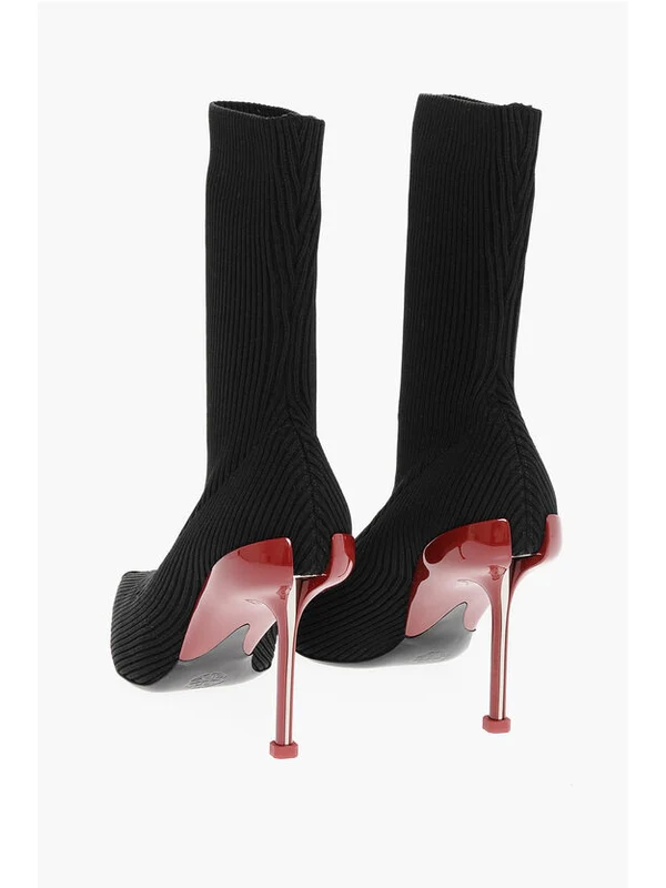 Alexander Mcqueen Black Ankle Boots - Image 2