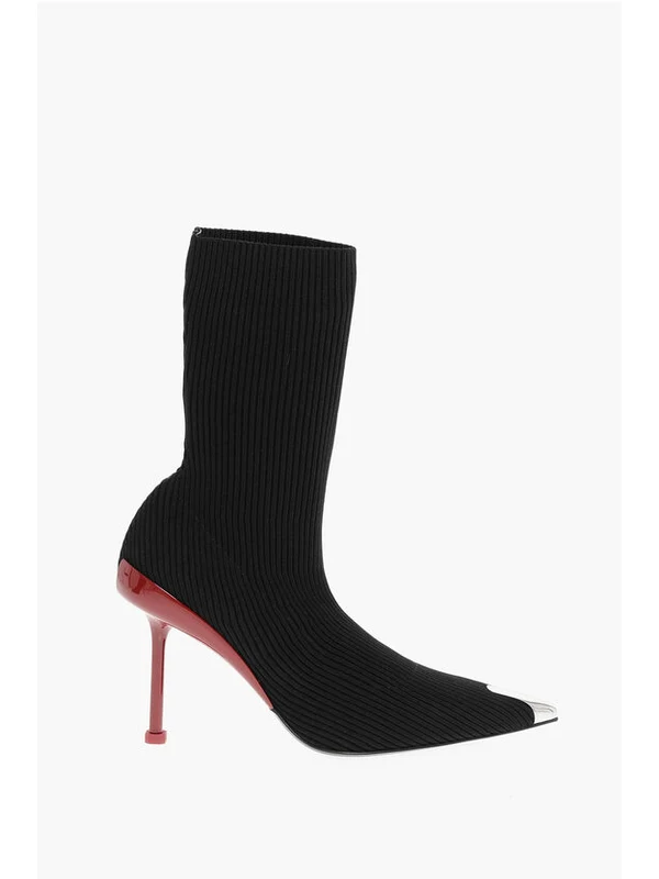 Alexander Mcqueen Black Ankle Boots - Image 3
