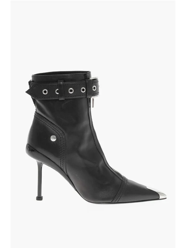 Alexander Mcqueen Black Ankle Boots - Image 3