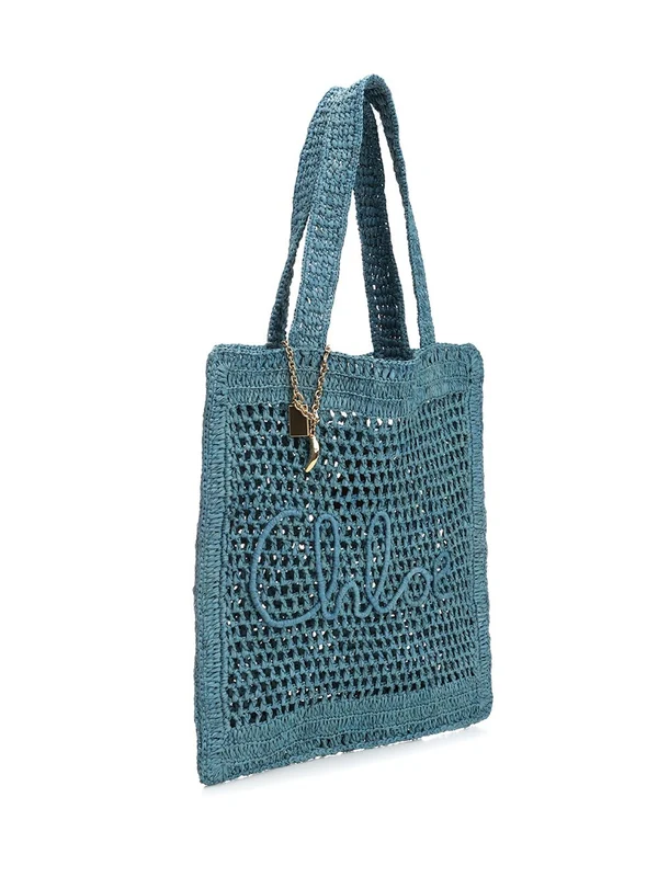 Estate Banana Raffia Tote Bag - Image 2