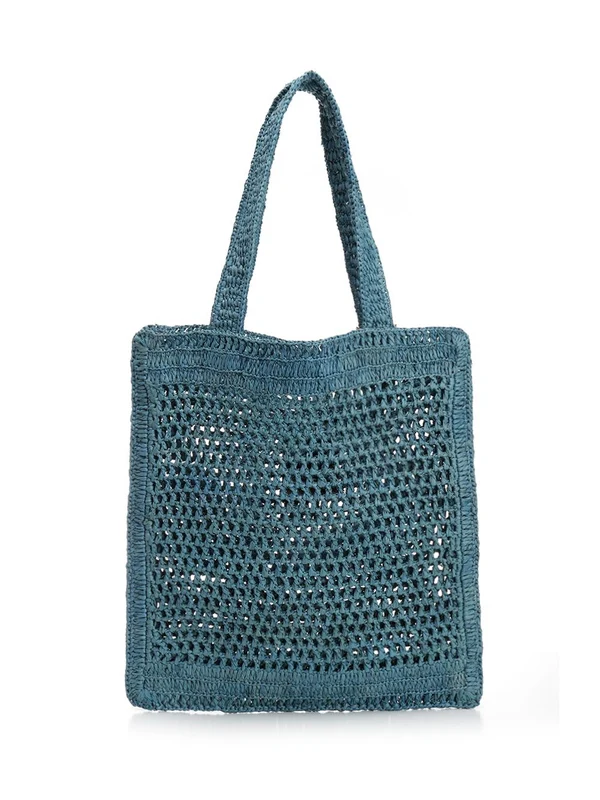 Estate Banana Raffia Tote Bag - Image 3