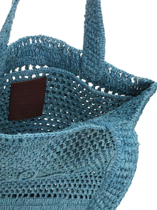 Estate Banana Raffia Tote Bag - Image 4
