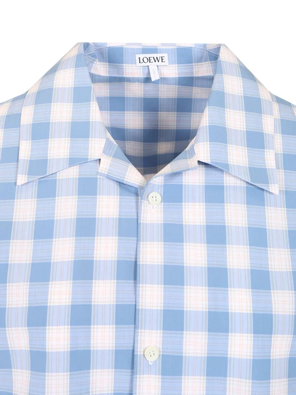 Check Pattern Short-sleeve Shirt - Image 3