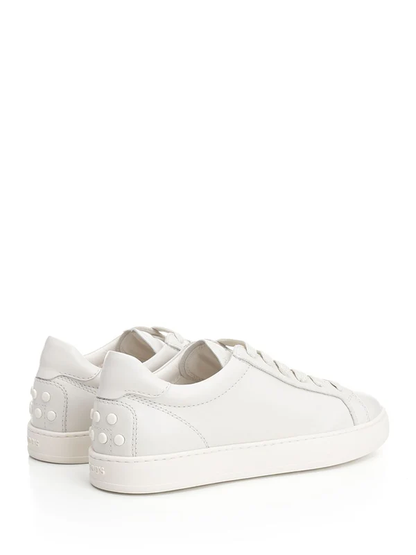 Smooth Leather Low-top Sneakers - Image 3