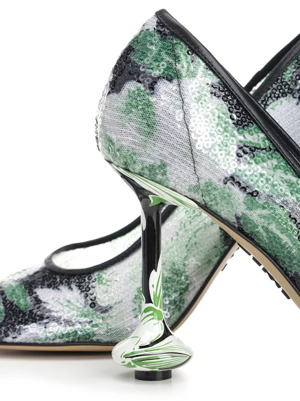 Toy Mesh Pumps Heel - Image 6