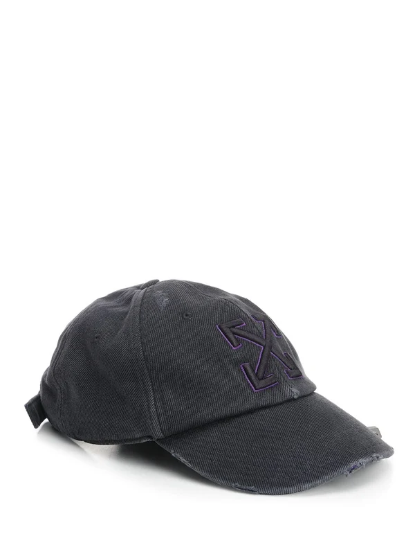 Arrow Logo Denim Ball Cap - Image 2