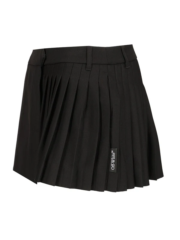 Savana Wool Mini Skirt - Image 3