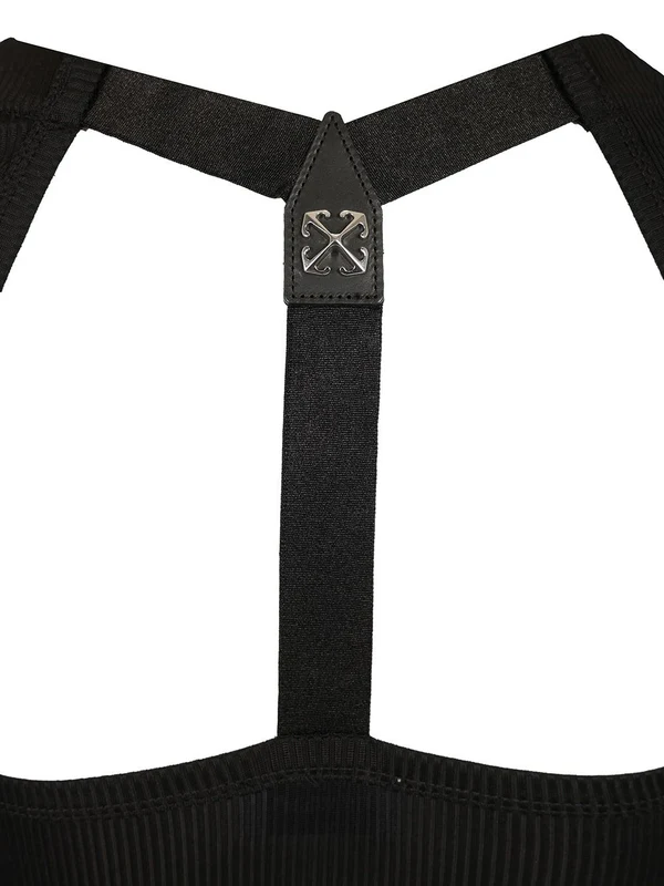 Cutout Detail Ribbed Top - Image 5