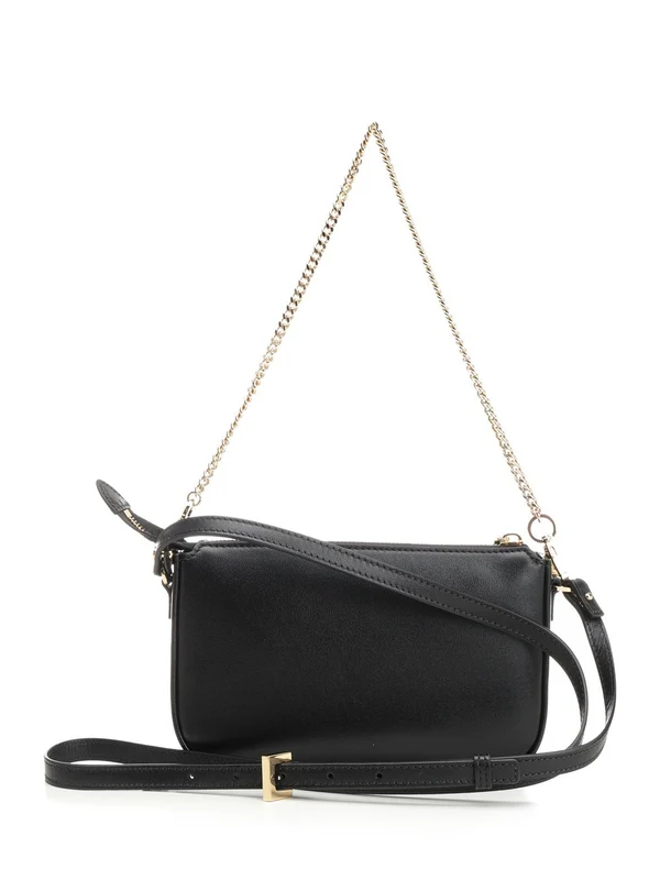 V Logo Mini Leather Shoulder Bag - Image 3