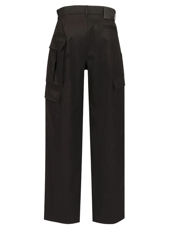 Cotton Silk Cargo Pants - Image 2