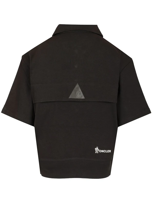 Logo Patch Cotton Polo Shirt - Image 2