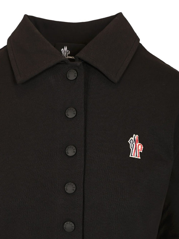 Logo Patch Cotton Polo Shirt - Image 3
