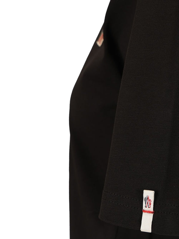 Logo Patch Cotton Polo Shirt - Image 4