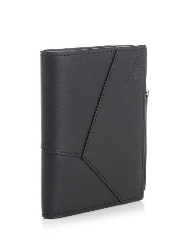 Compact Puzzle Leather Wallet - Image 2