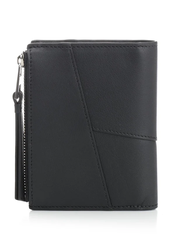 Compact Puzzle Leather Wallet - Image 3