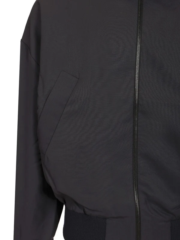High-neck Wool Track Jacket - Image 4