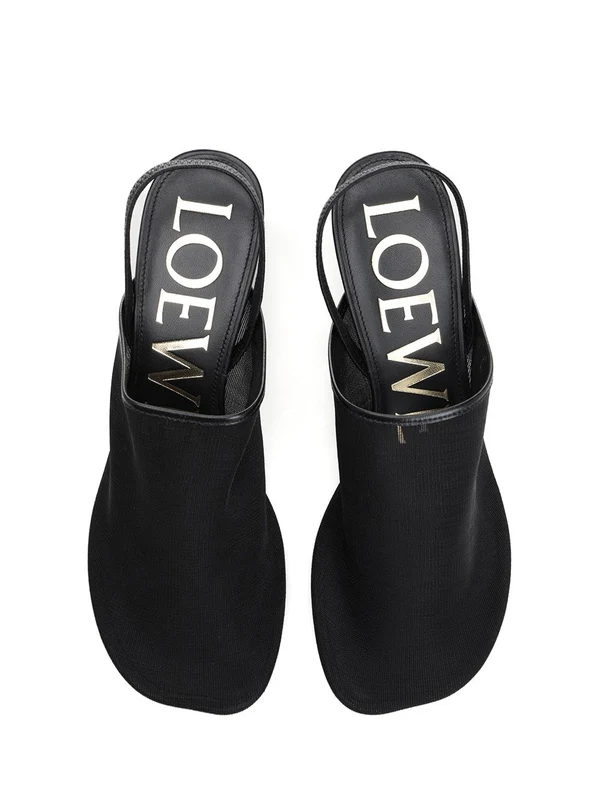 Petal Mesh Sandal Heels - Image 5